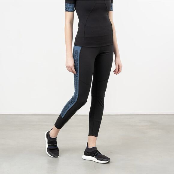 ADIDAS x Stella McCartney Size Medium Run Tights Heat Ready Activewear Pants - Picture 1 of 10